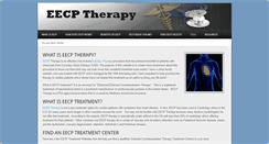 Desktop Screenshot of eecp-therapy.com